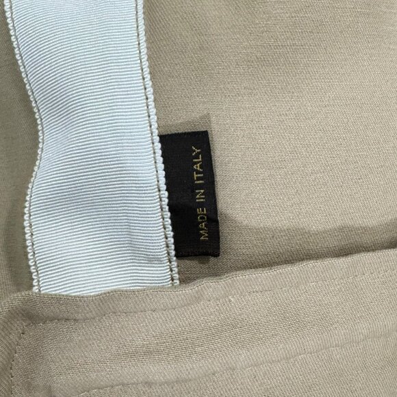 LOUIS VUITTON Beige Cotton Men's Blazer Military Jacket Marked as "56" - Picture 12 of 16